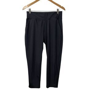 Freely Metro Pants Joggers Womens Small Black‎ Cropped Athleisure Casual Active